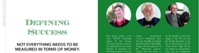 Defining Success: A Study of Three Authors